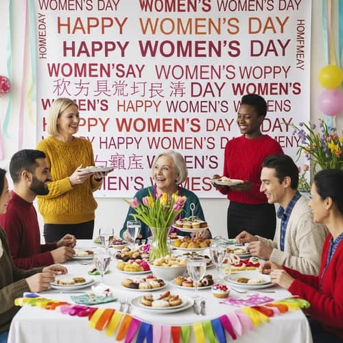 Celebrate International Women's Day on March 8