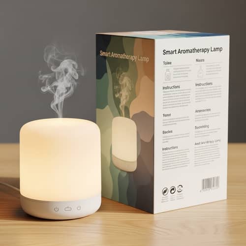 Smart Aromatherapy Lamp with Glowing Effects