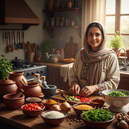Middle-Eastern Woman | Traditional Arabic Clothing & Cuisine