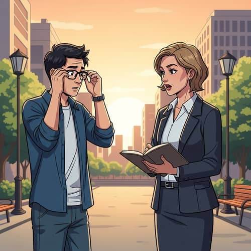 Engaging English Conversation in Urban Park | Website