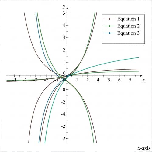 Nonlinear Systems of Equations Graph Illustration