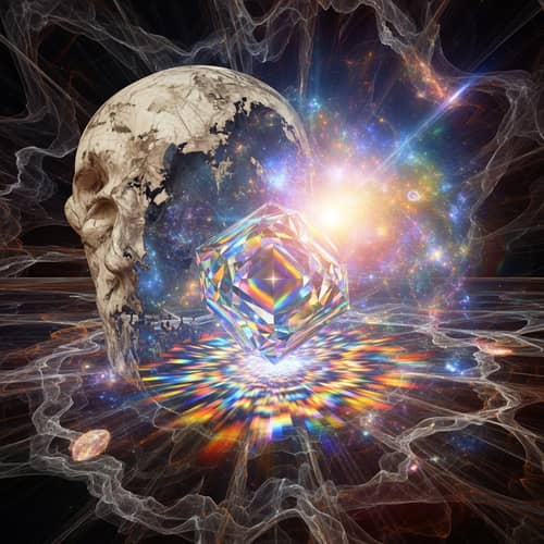 Rebirth Abstract Art - Cosmic Transformation | Website Name
