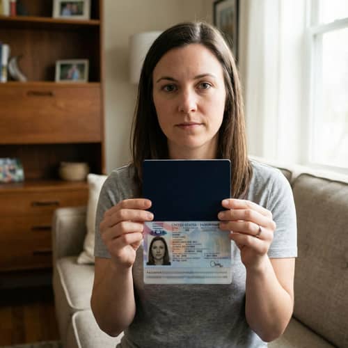 Passport Identification Photo - Home Portrait Passport Identification Photo - Home Portrait