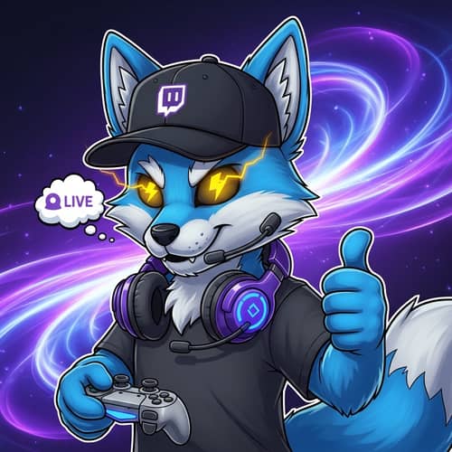 Unique Mascot Design for Twitch Streamers
