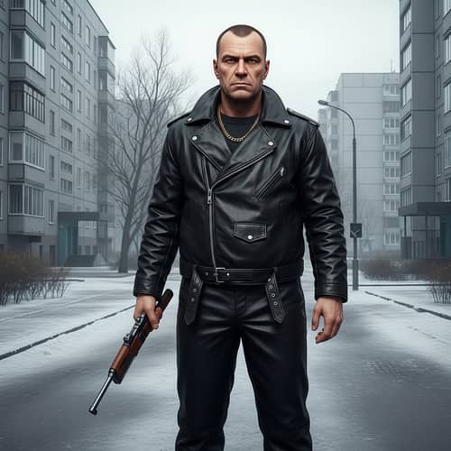 Authentic 1990s Russian Gangster Stereotype