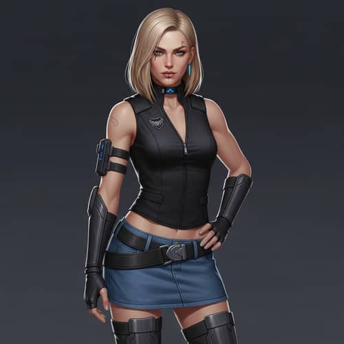 Realistic Female Version of Dragon Ball Z Number 18