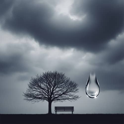 Melancholy Emotion: Sadness Illustrated in Gloom