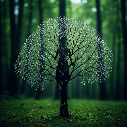 Ethereal Water Droplets: Capturing Nature's Intricate Beauty