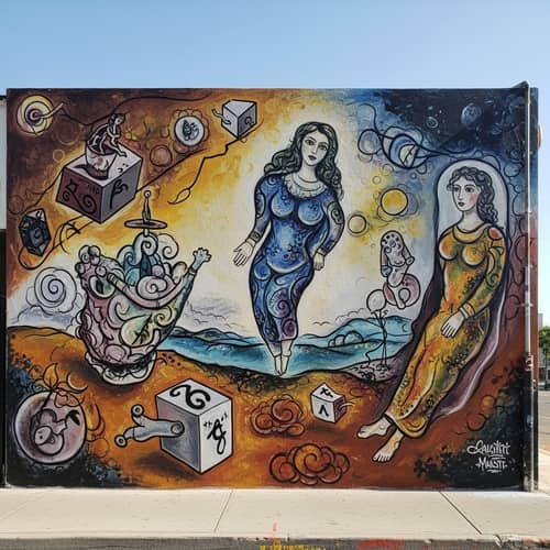 Surreal Street Art Inspired by Chagall & Dali | Lyrical Realism