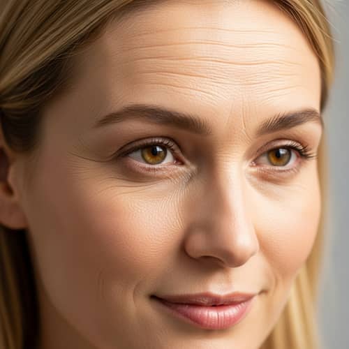 Woman's Forehead Aging Lines: Effective Treatments
