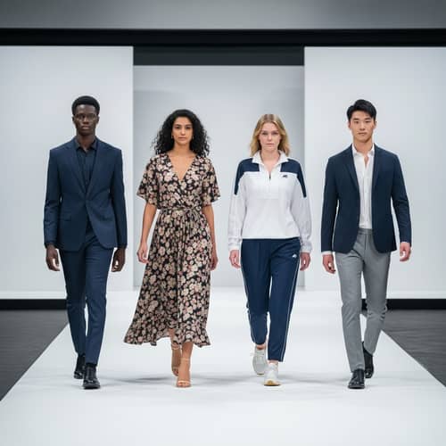 Diverse Fashion Models Showcasing Clothing | Fashion Brand