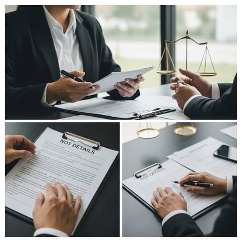Professional Detail-Oriented Individual Explaining Role and Tasks to Lawyer