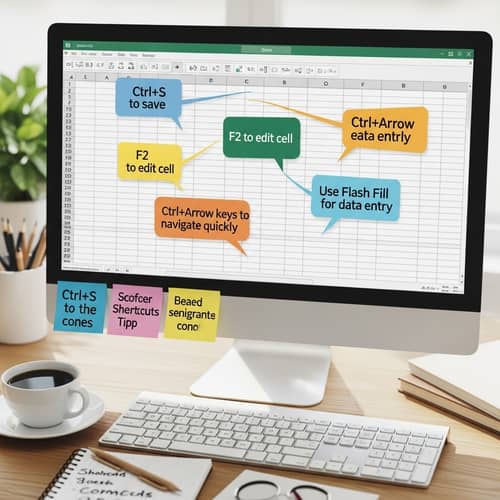 Boost Productivity with Excel Shortcuts and Tips | Workspace Setup