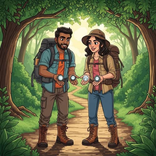 Diamond Friends: Adventure in Emerald Forest