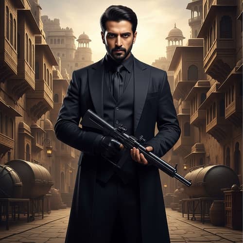 18th Century Secret Agent in Mysterious Town