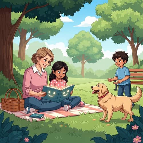 Peace and Friendship in a Diverse Society - Heartwarming Image