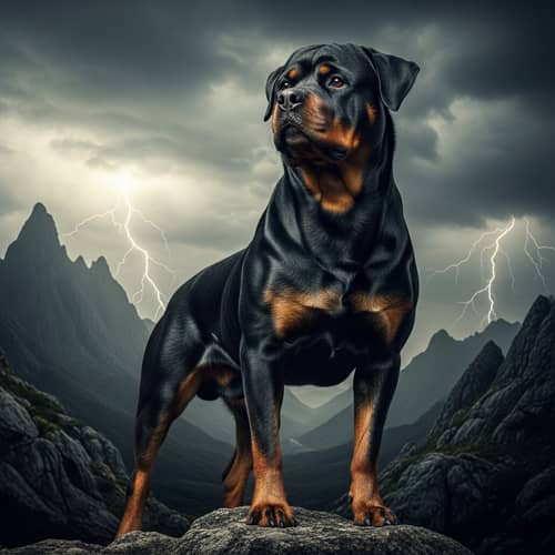 Muscular Dog: Strength and Power Unleashed