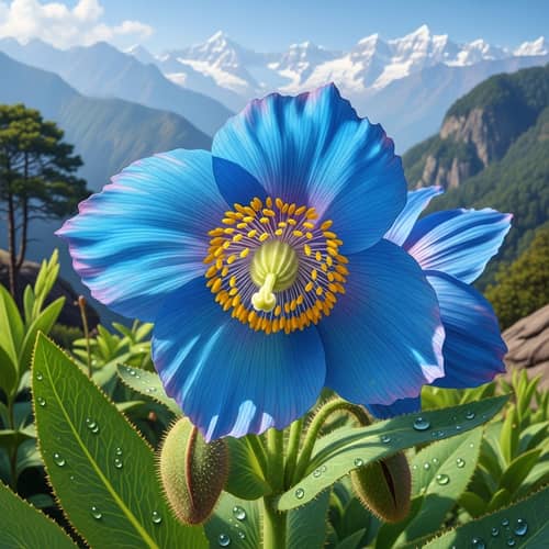 Vibrant Crop or Flower in McLeodganj | Nature's Beauty