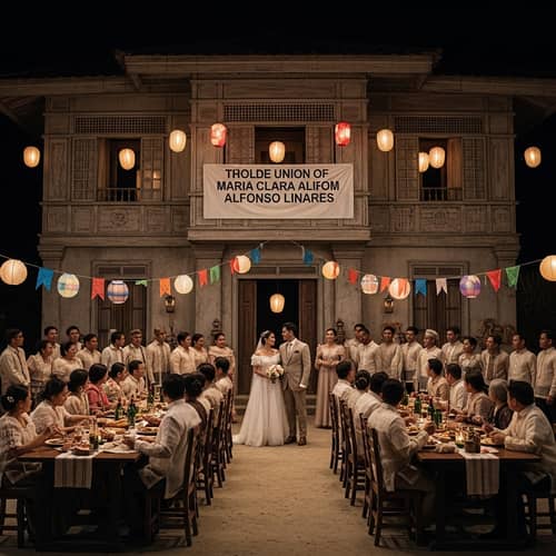 Feast at Capitan Tiyago's House: Maria Clara's Wedding Announcement