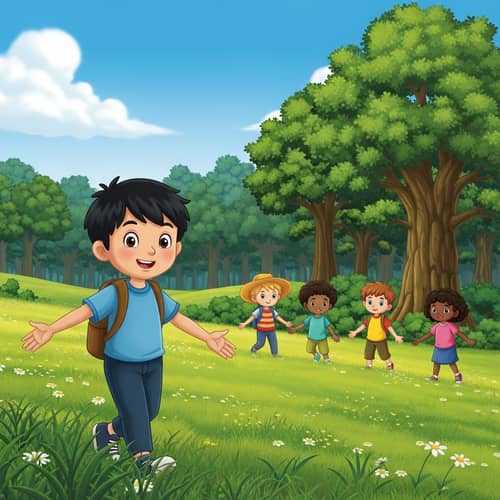 Mateo and Friends: Outdoor Adventures in a Peaceful Village