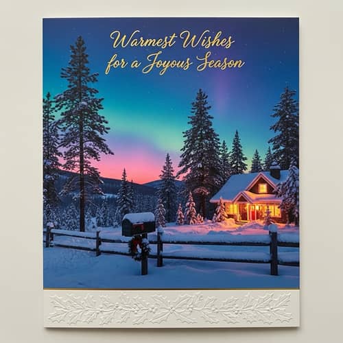 Holiday Greeting Card with Photo