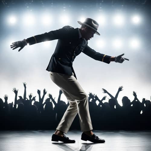 Iconic Pop Dancer | Legendary Performer Silhouette