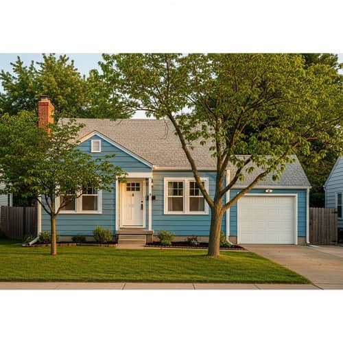 Affordable $100,000 House in Quiet Neighborhood