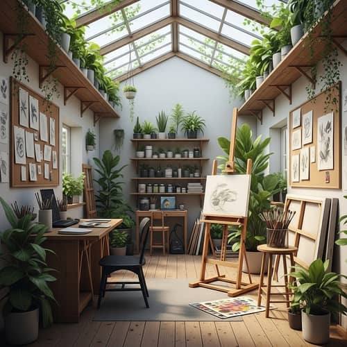 Thriving Ecosystem Studio: Eco-Friendly Design & Nature Views