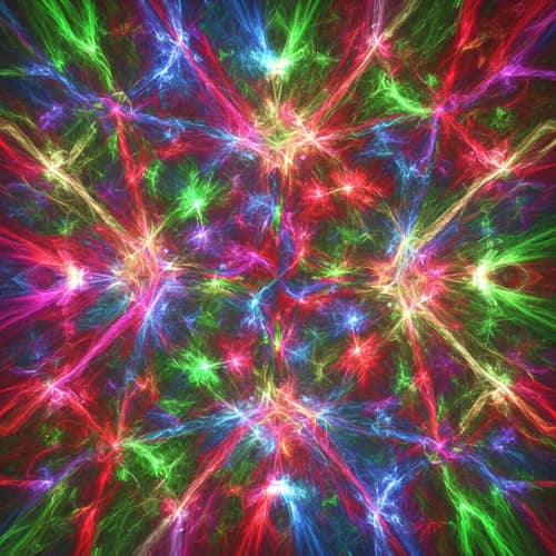 Abstract Vibrant Colors - Kaleidoscope of Vibrant Hues