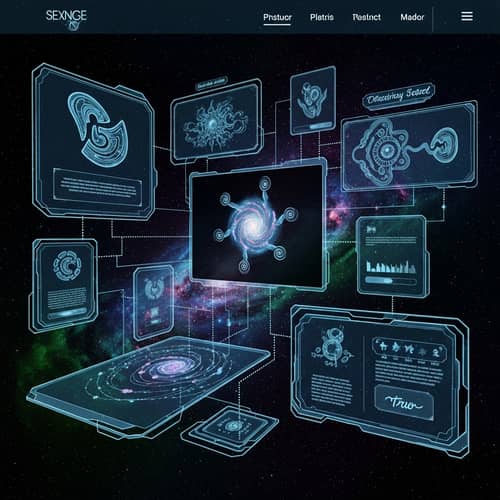 Website Interface from Another Galaxy