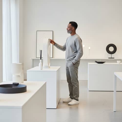 Minimalist Contemporary Store: Elegant Customer Experience