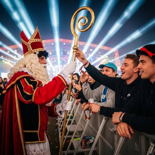 Vibrant Festive Scene at Oerol Festival in the Netherlands