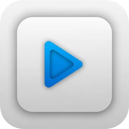 Modern Video Play Icon for Easy Playback