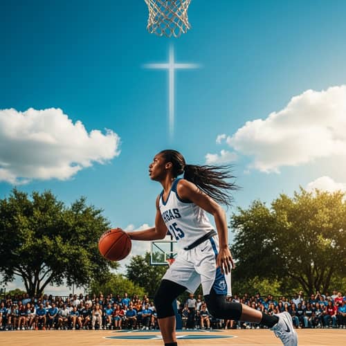 Inspiring Christian Female Basketball Wallpapers