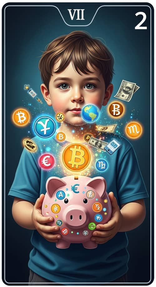Whimsical Piggy Bank Art | Learning & Growth Symbolism