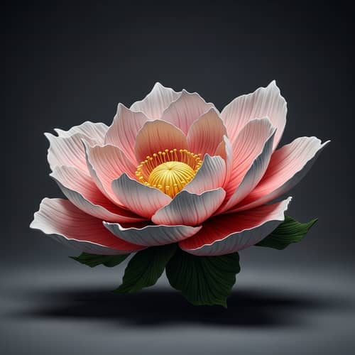 Delicate Bloom Floral Sculpture Inspired by American Painters