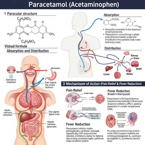 Paracetamol: Molecular Structure, Mechanism of Action & Side Effects