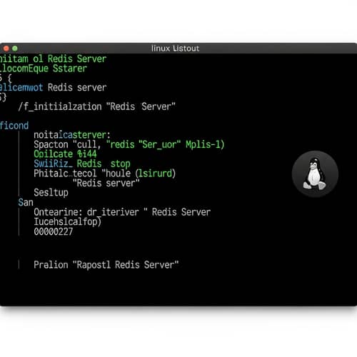 Linux Redis Server Initialization Visualization