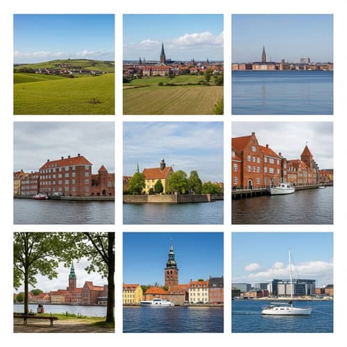 Contemporary Views of Denmark: Landscapes, Towns & Architecture
