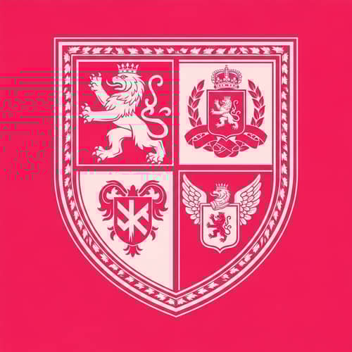 Intricate Family Crest Symbolizing Strength and Unity