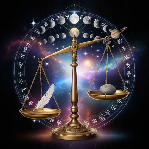 Balance and Wicced Law - Symbolic Illustration