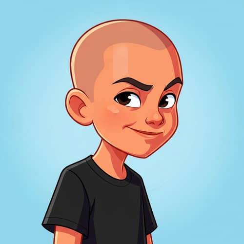 Hispanic Boy Cartoon Character Illustration
