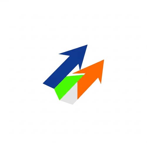 Minimalistic Financial Technology Logo Design