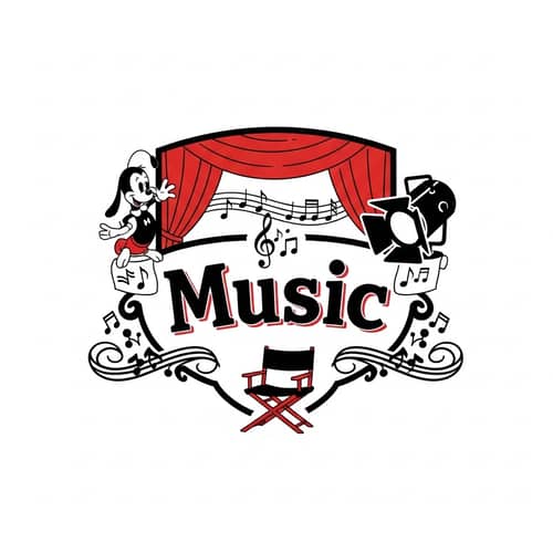 Whimsical Music Event Logo Design