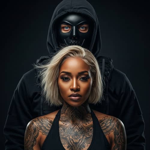 Tactical Gear Protects Woman - Intriguing Scene Revealed