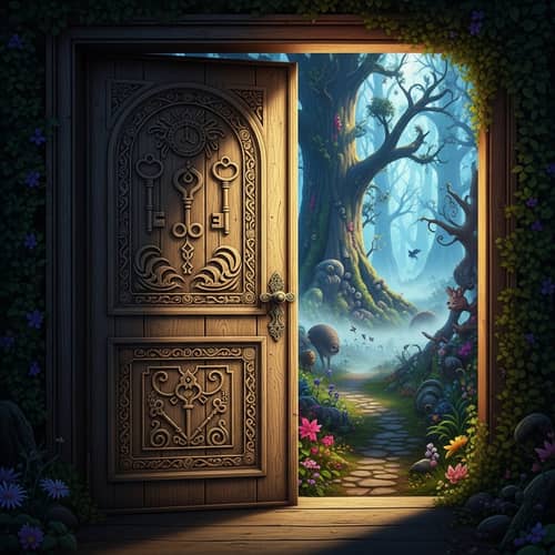 Intricately Crafted Dream Symbols Door: A Gateway to the Unconscious Mind