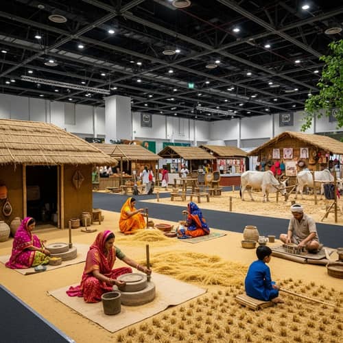 Rural Village Culture of South Asia | 15000 Sq Ft Exhibition Space