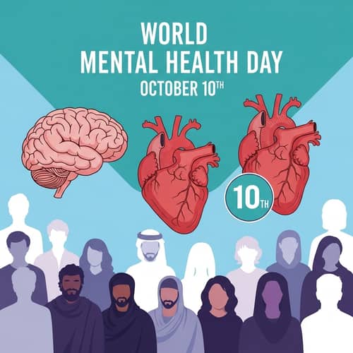 Celebrate World Mental Health Day - October 10th