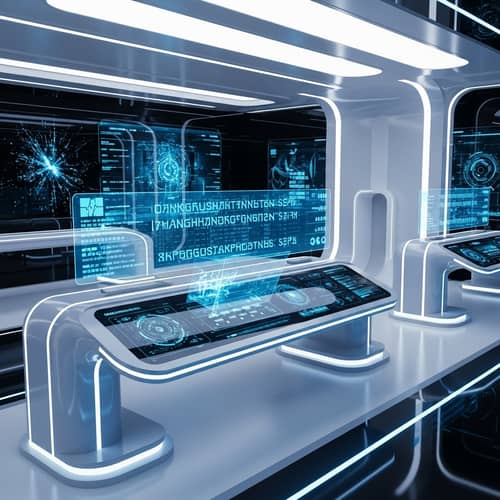 Future-Tech Terminal | Modern Product Design Aesthetic