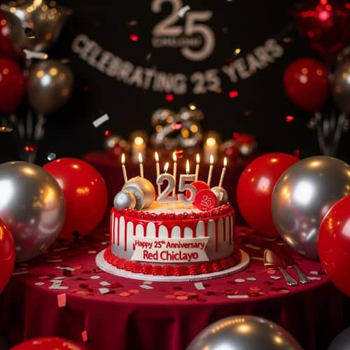 Happy 25th Anniversary to Red Chiclayo in English